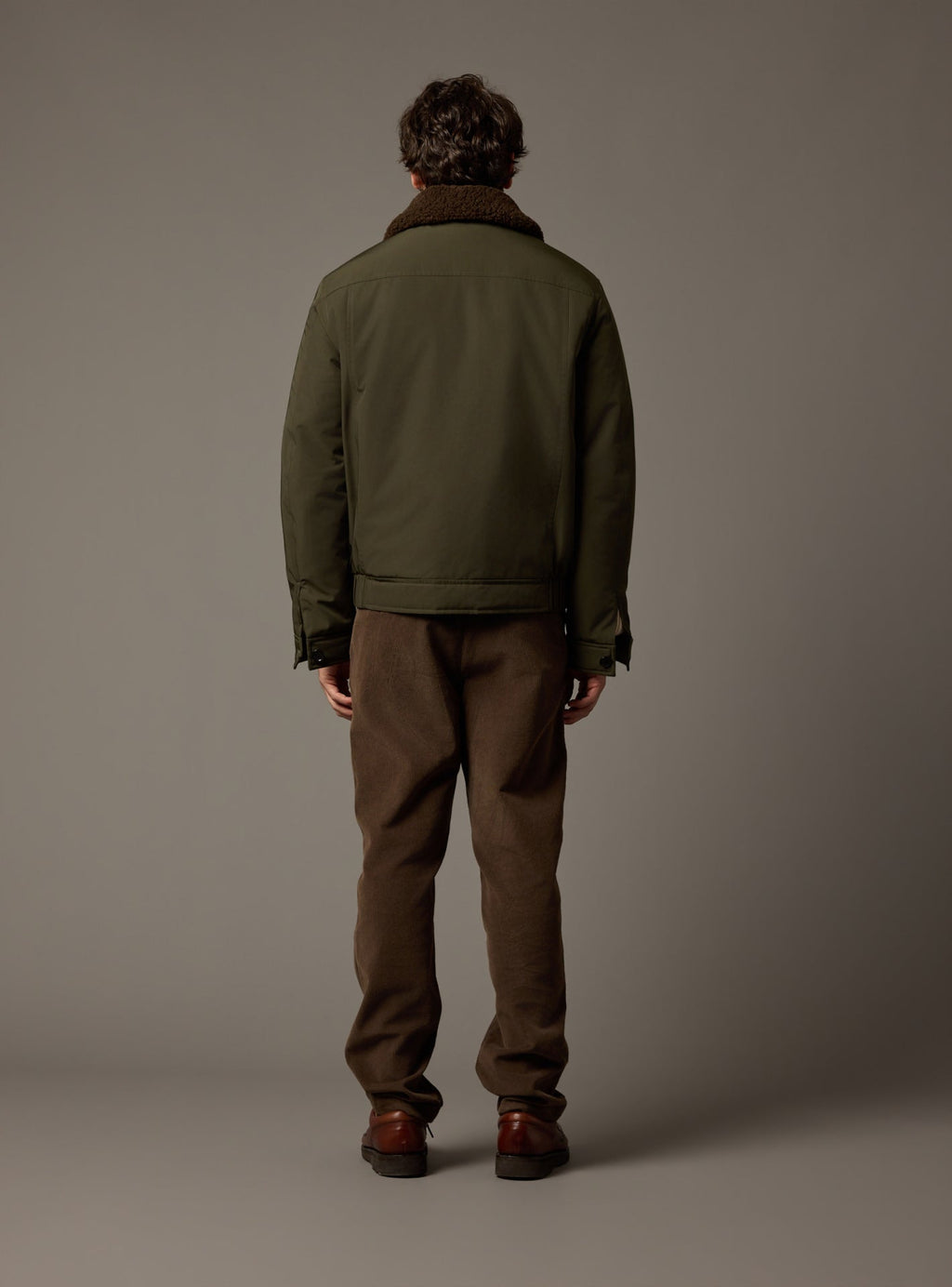 Clint Dark Khaki Jacket