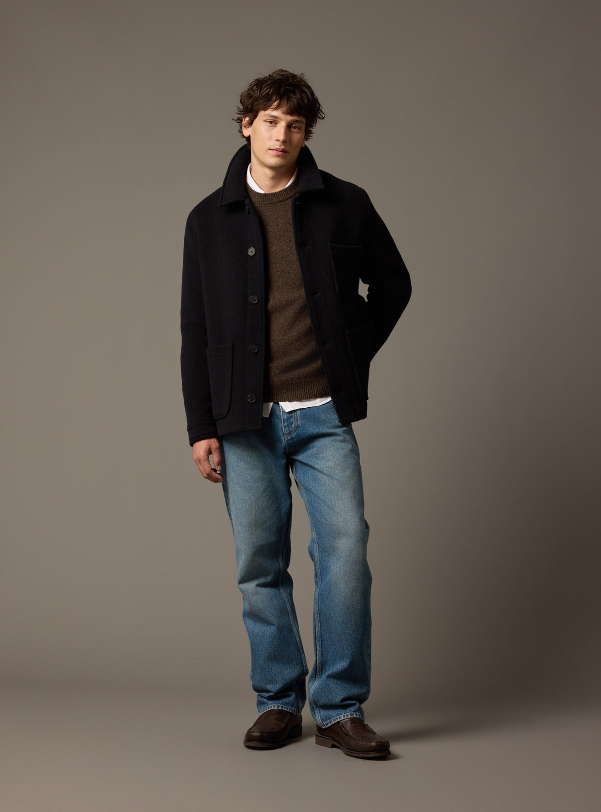 Mathew Navy Jacket