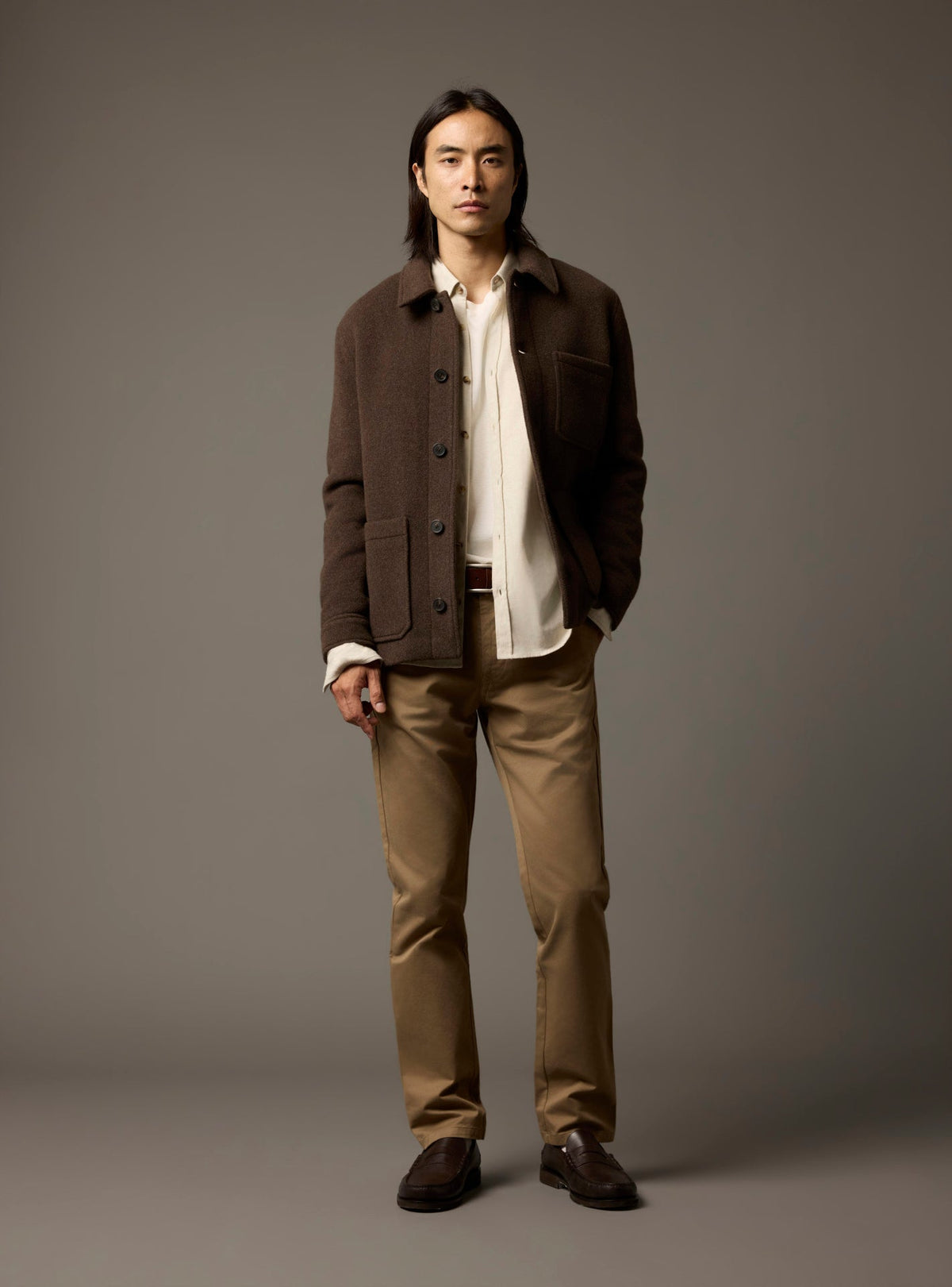 Mathew Mocha Jacket