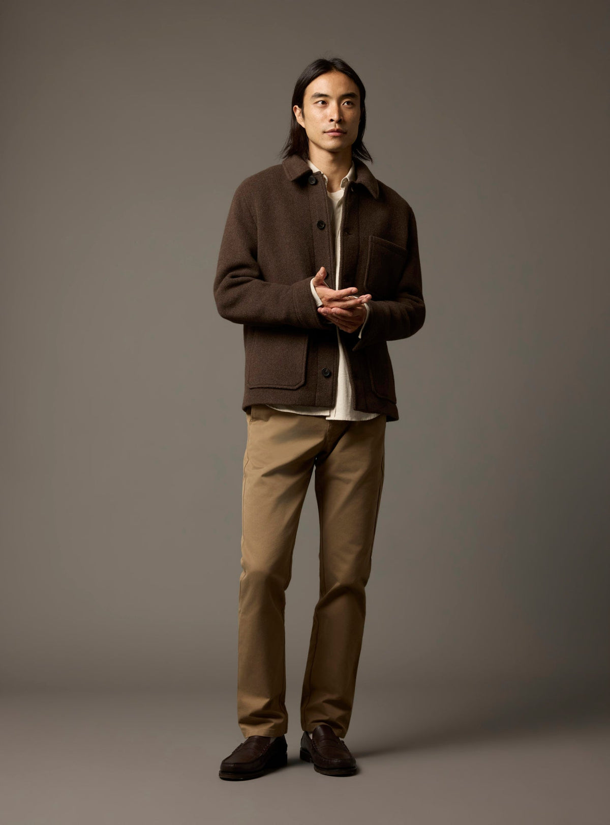 Mathew Mocha Jacket