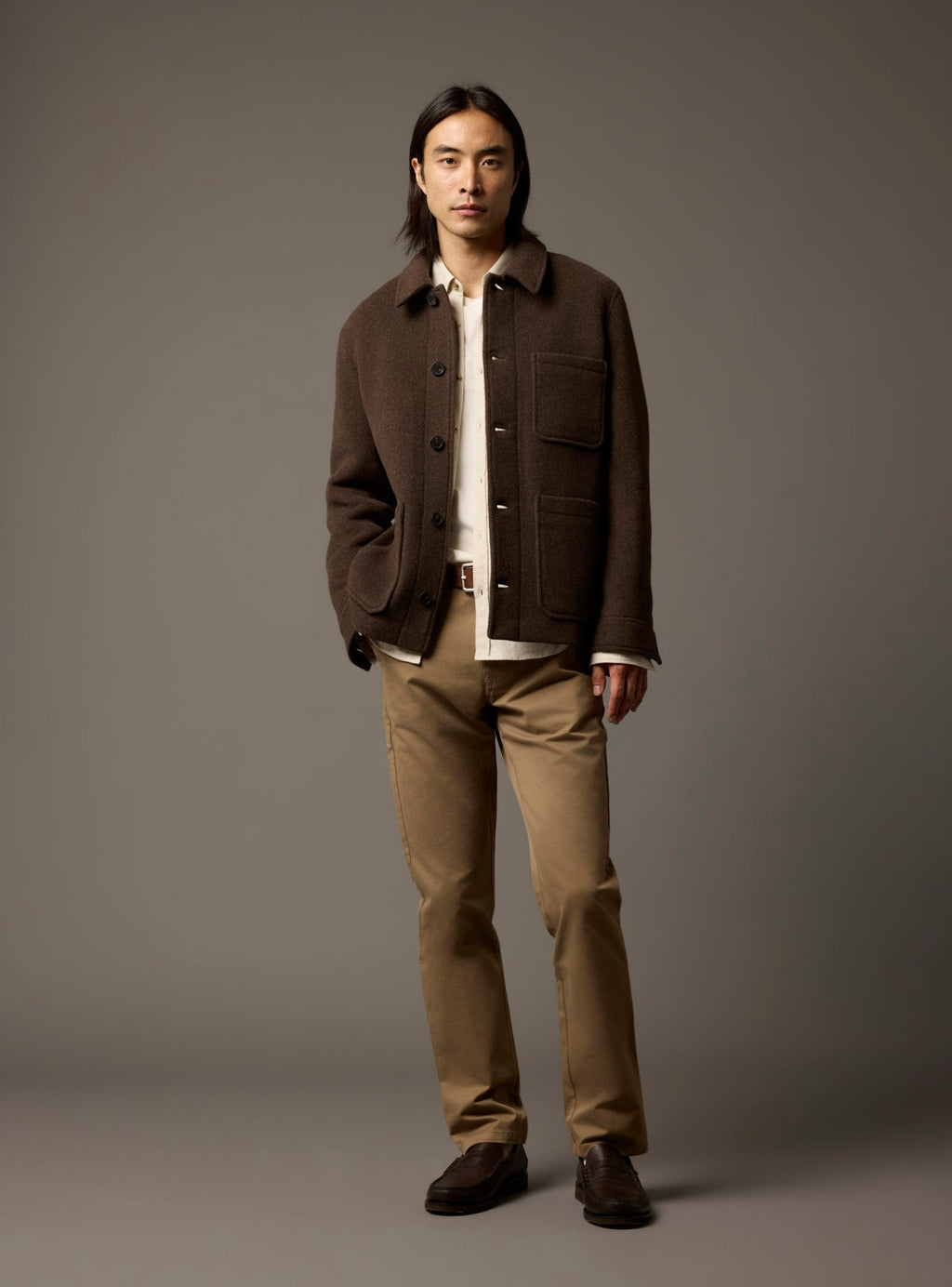 Mathew Mocha Jacket