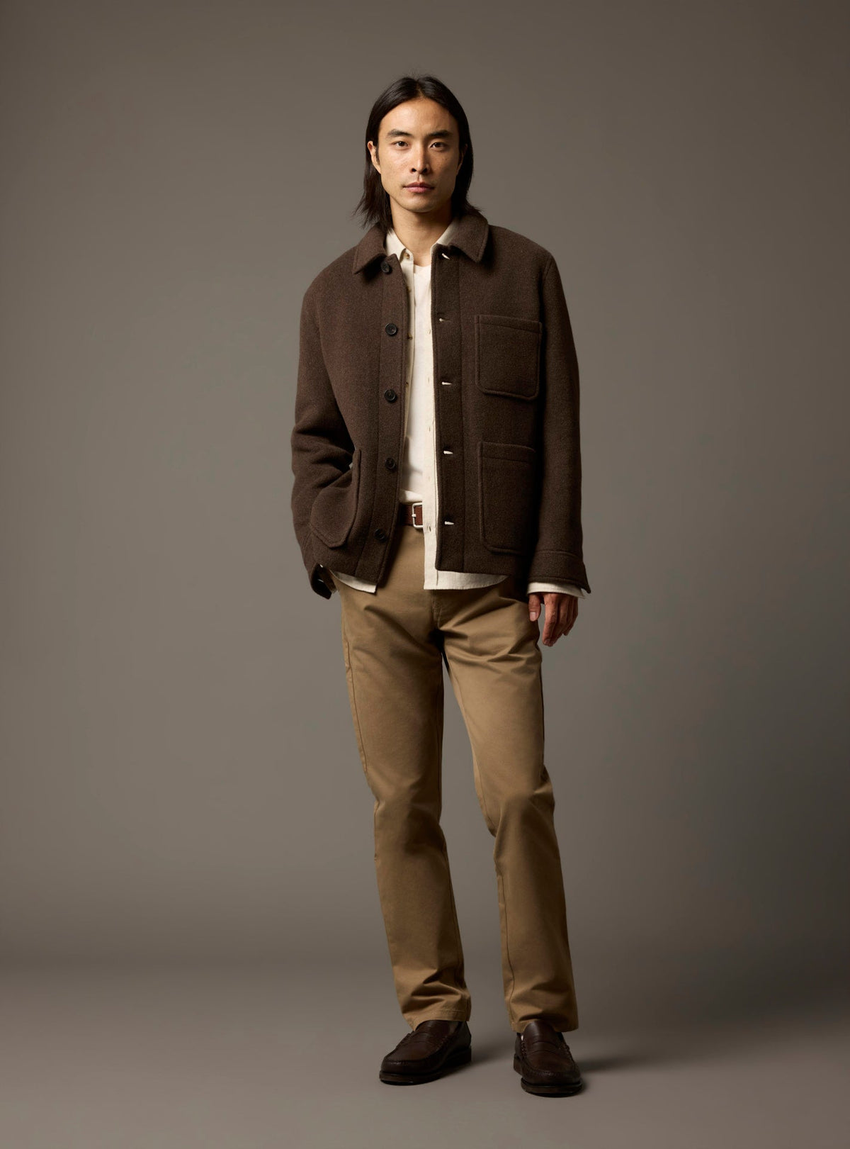 Mathew Mocha Jacket