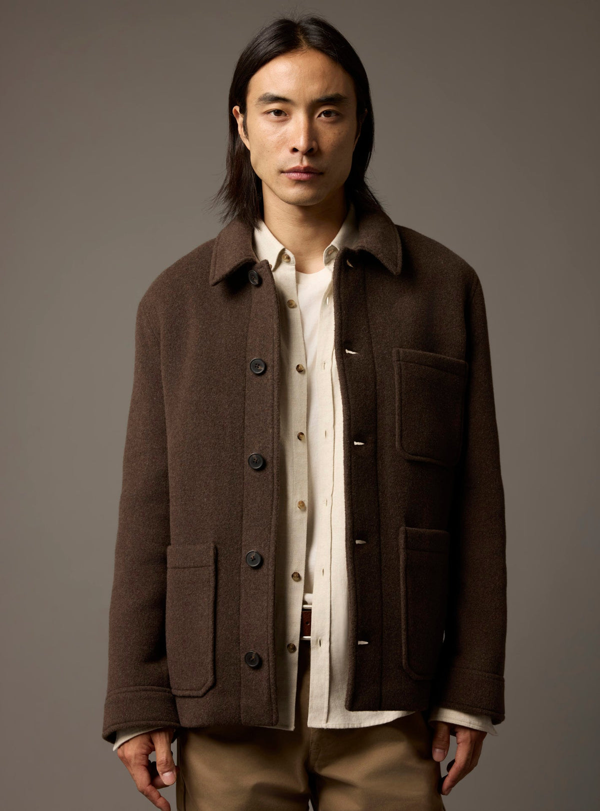 Mathew Mocha Jacket