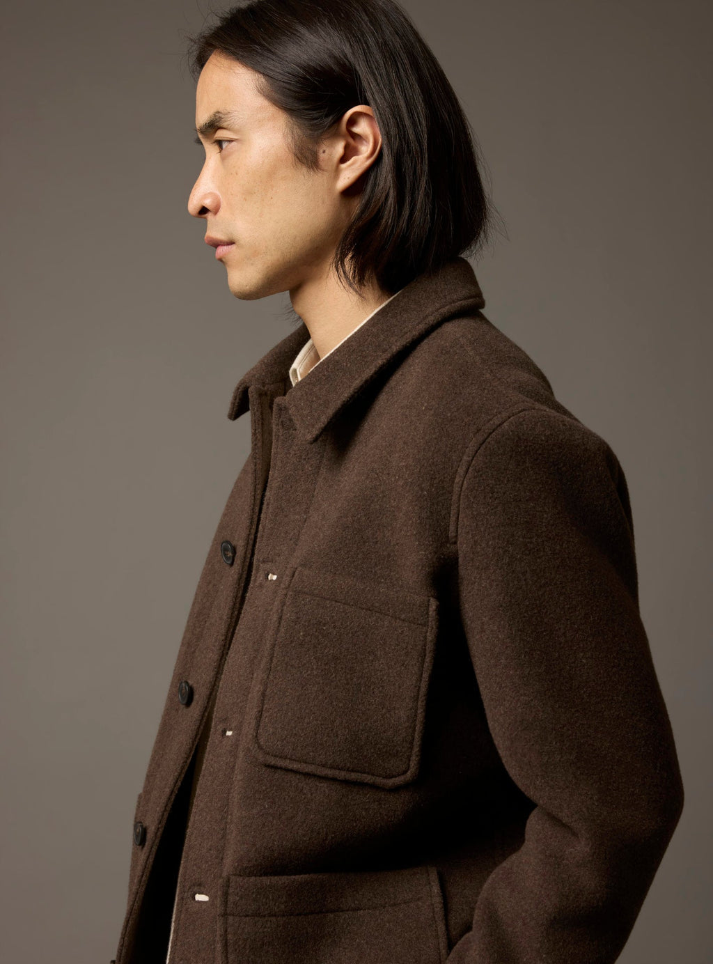Mathew Mocha Jacket