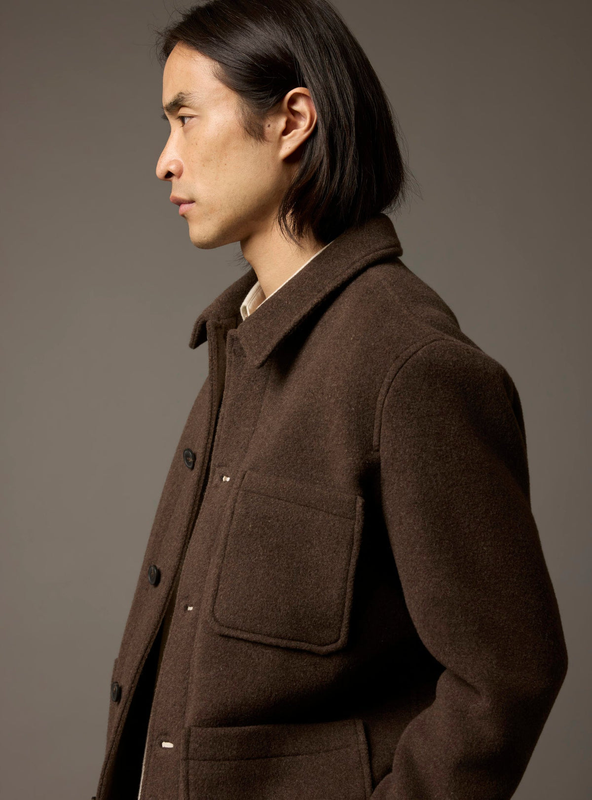 Mathew Mocha Jacket