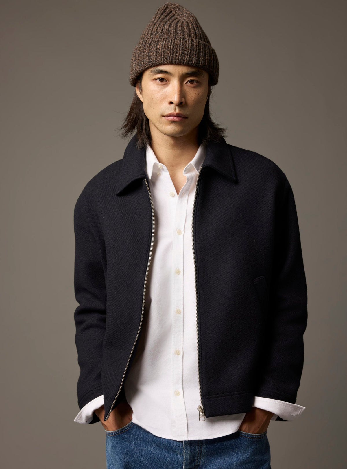 Clotaire Navy Jacket