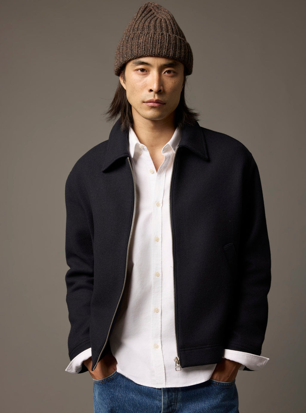 Clotaire Navy Jacket