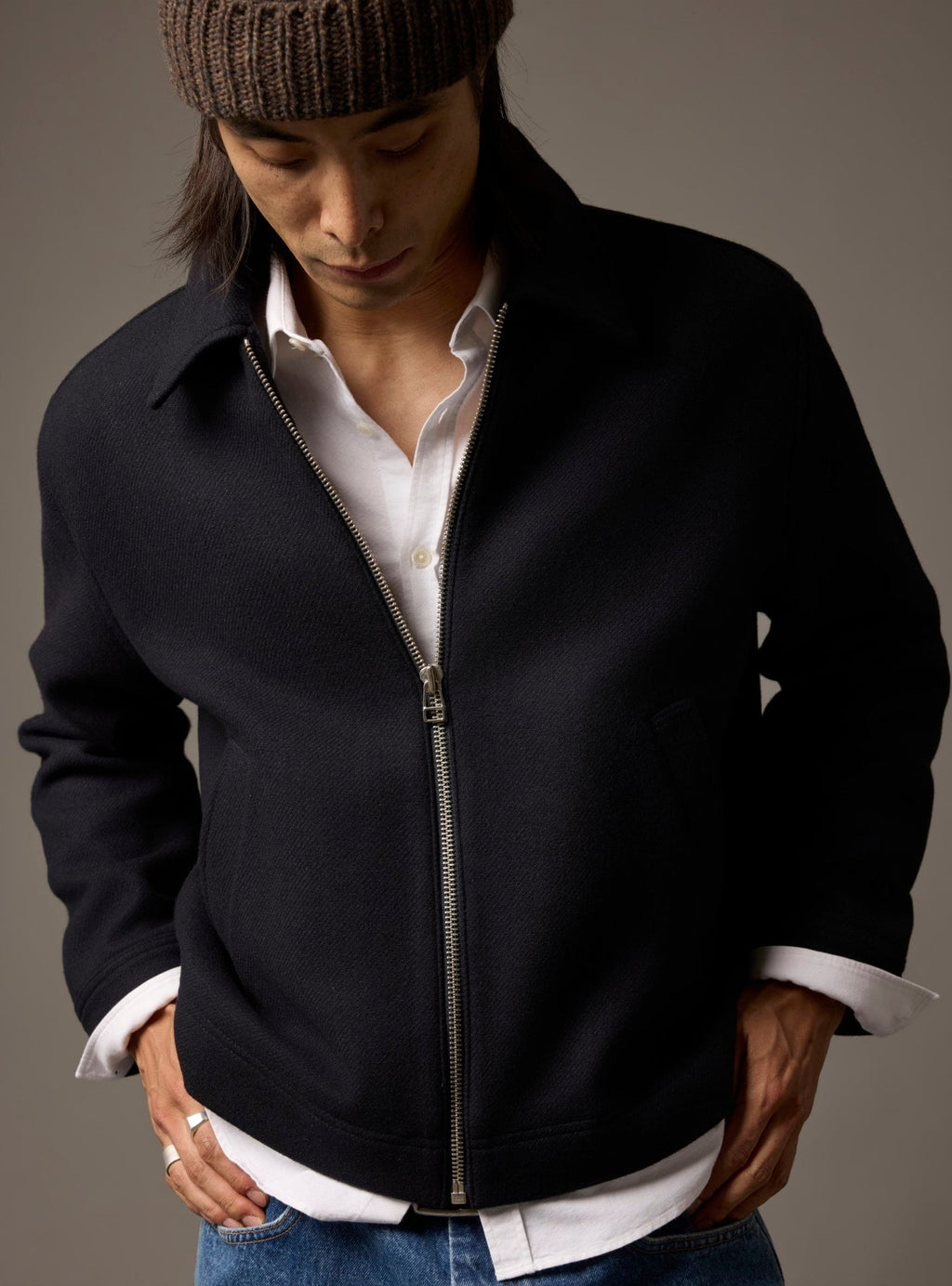 Clotaire Navy Jacket