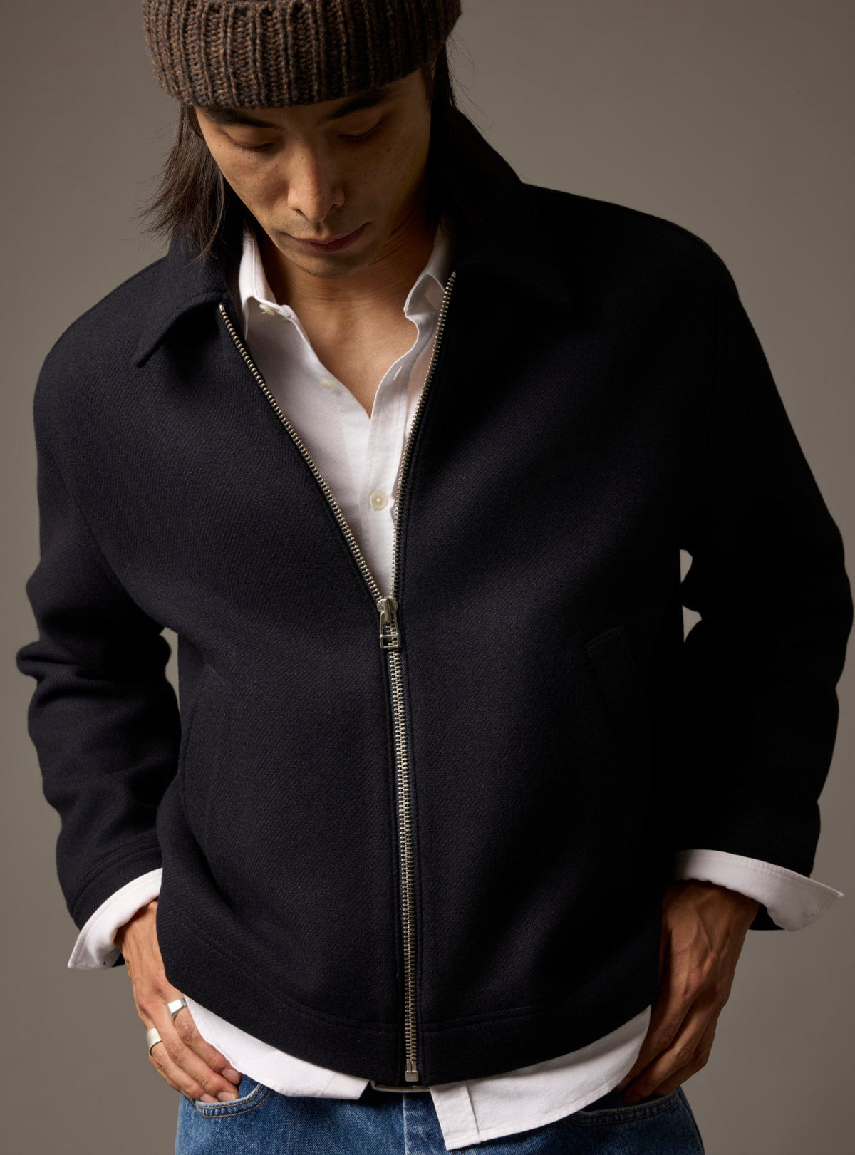 Clotaire Navy Jacket