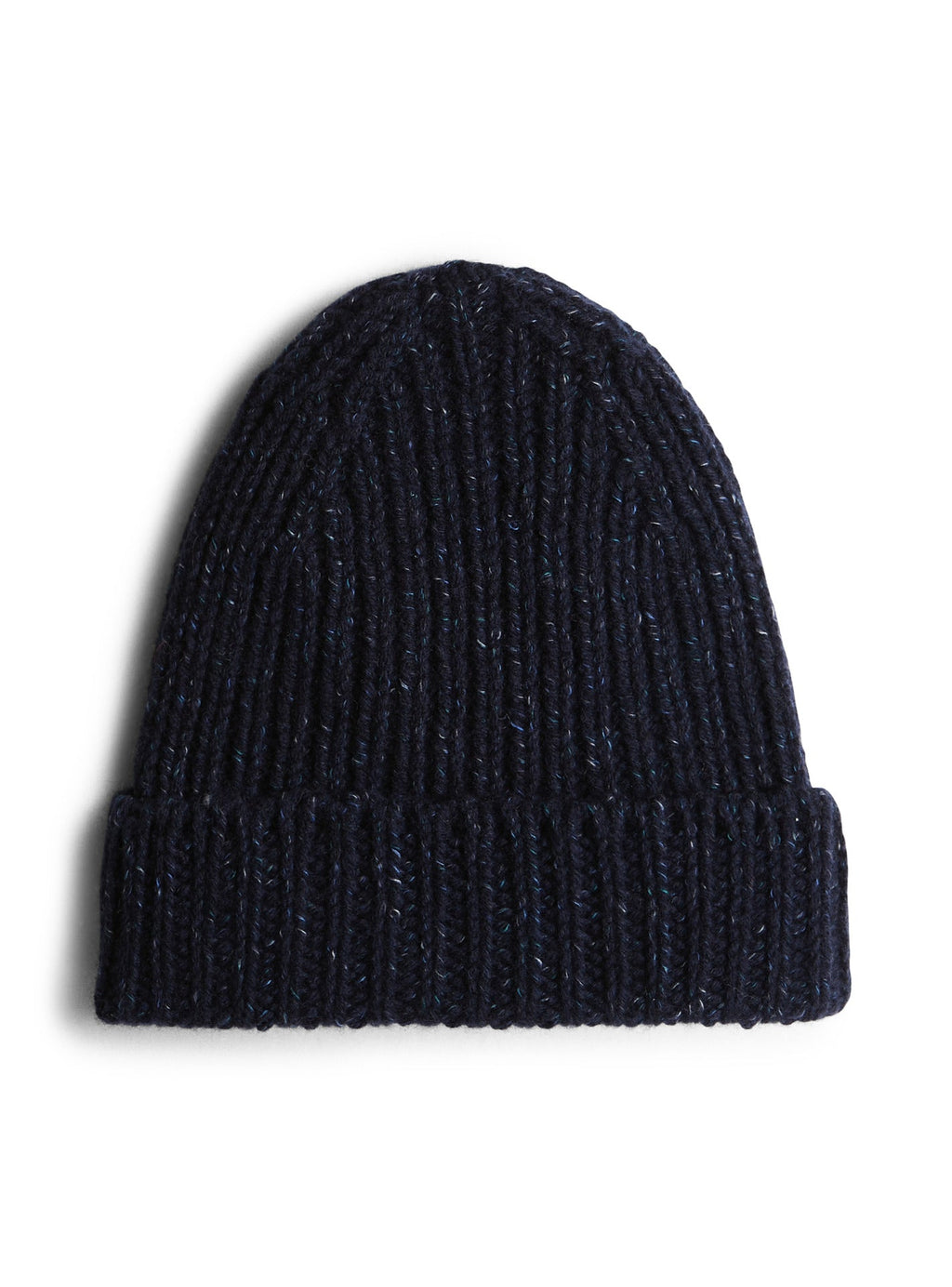 Fern Mixed Navy Beanie