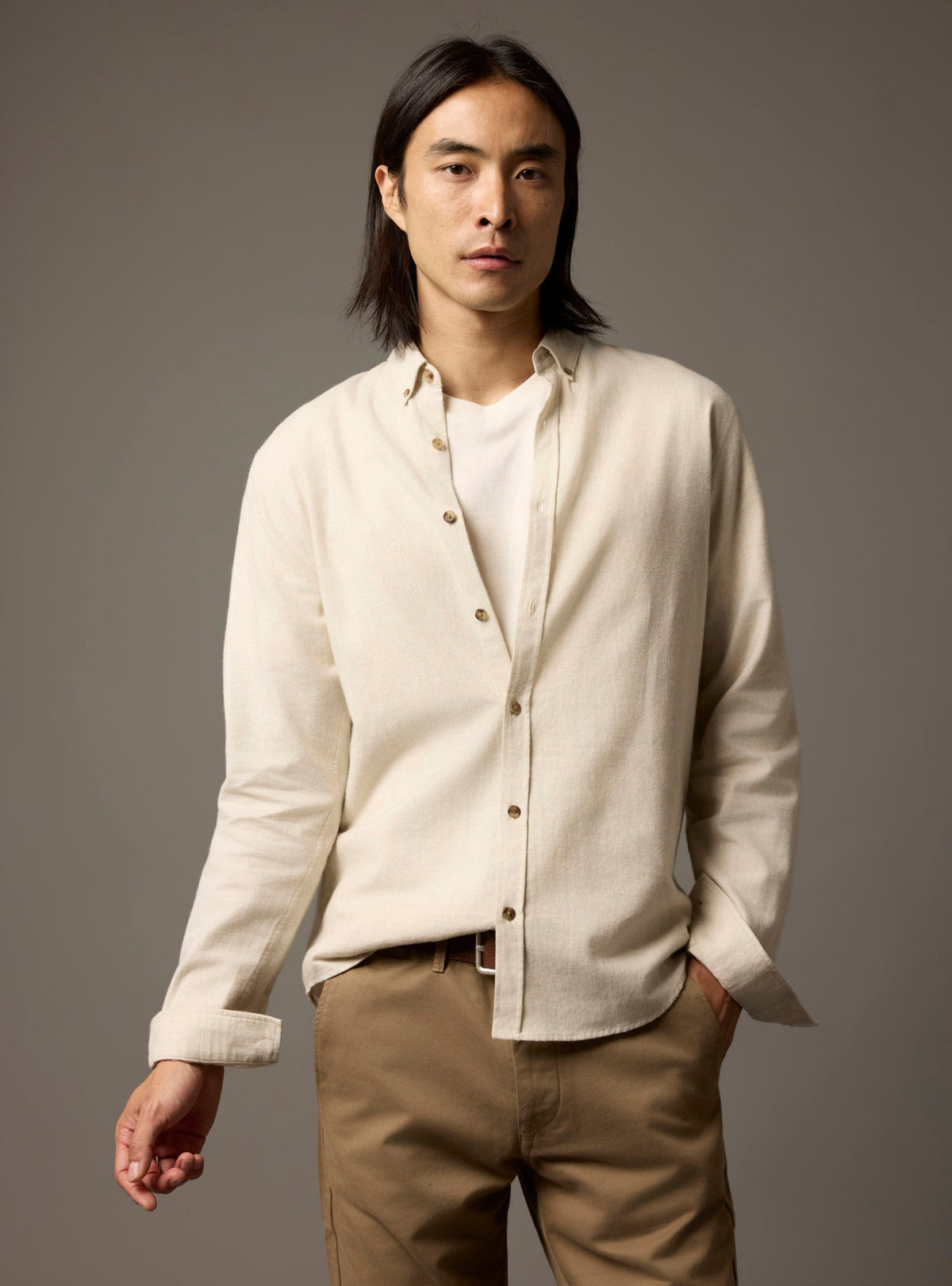 College Natural Shirt