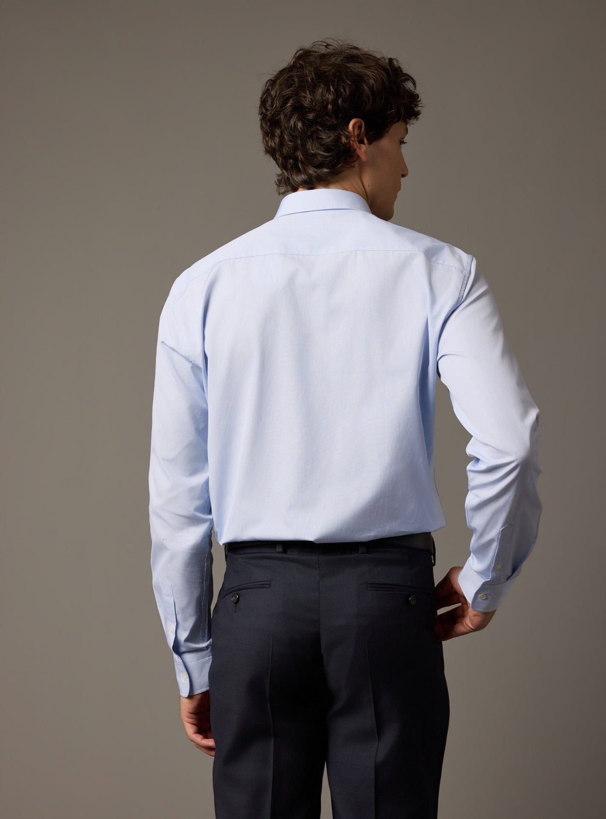 Jake White/Sky Blue Shirt