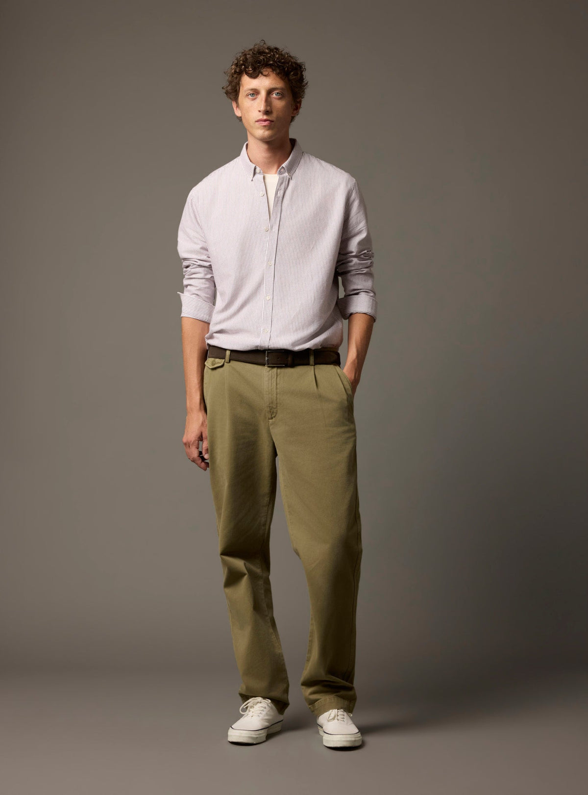 College White/Raisin Shirt
