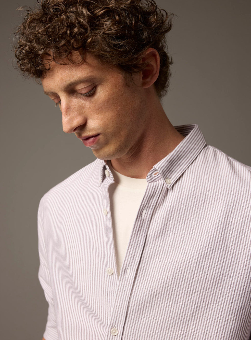 College White/Raisin Shirt