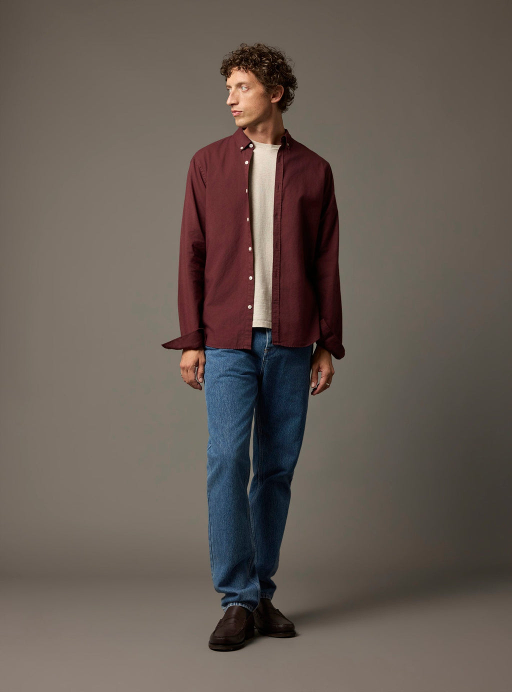 College Mahogany Shirt
