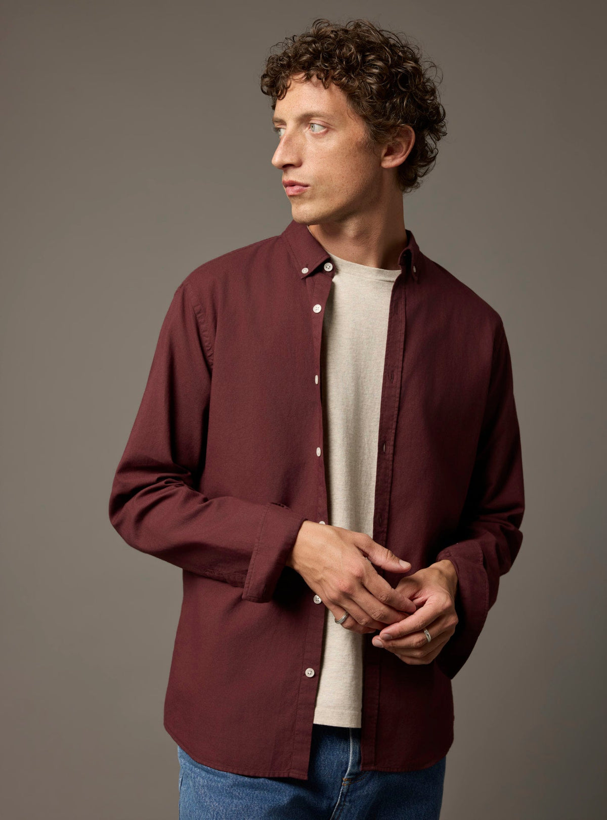 College Mahogany Shirt