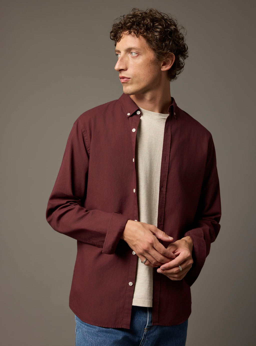 College Mahogany Shirt