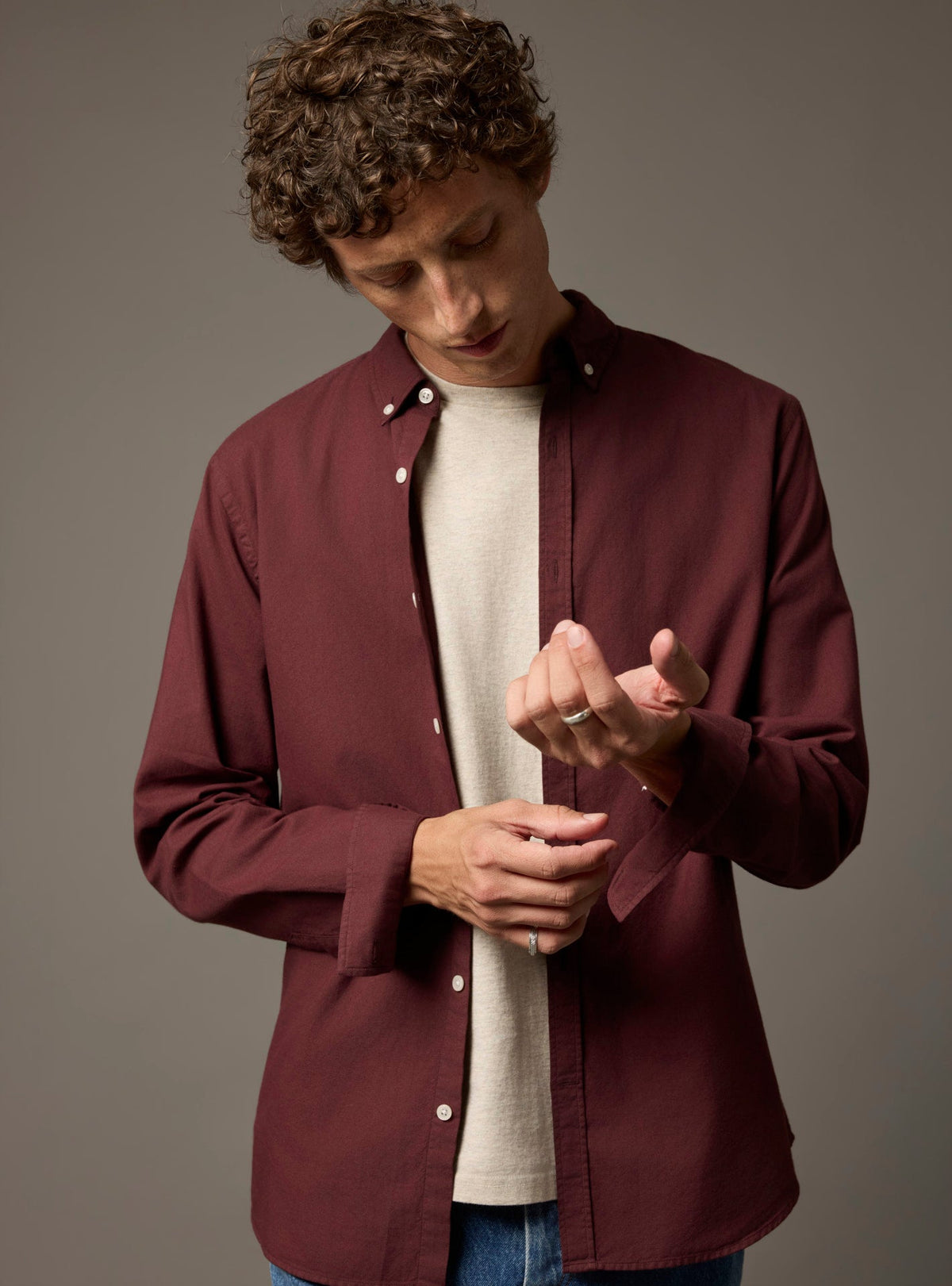 College Mahogany Shirt