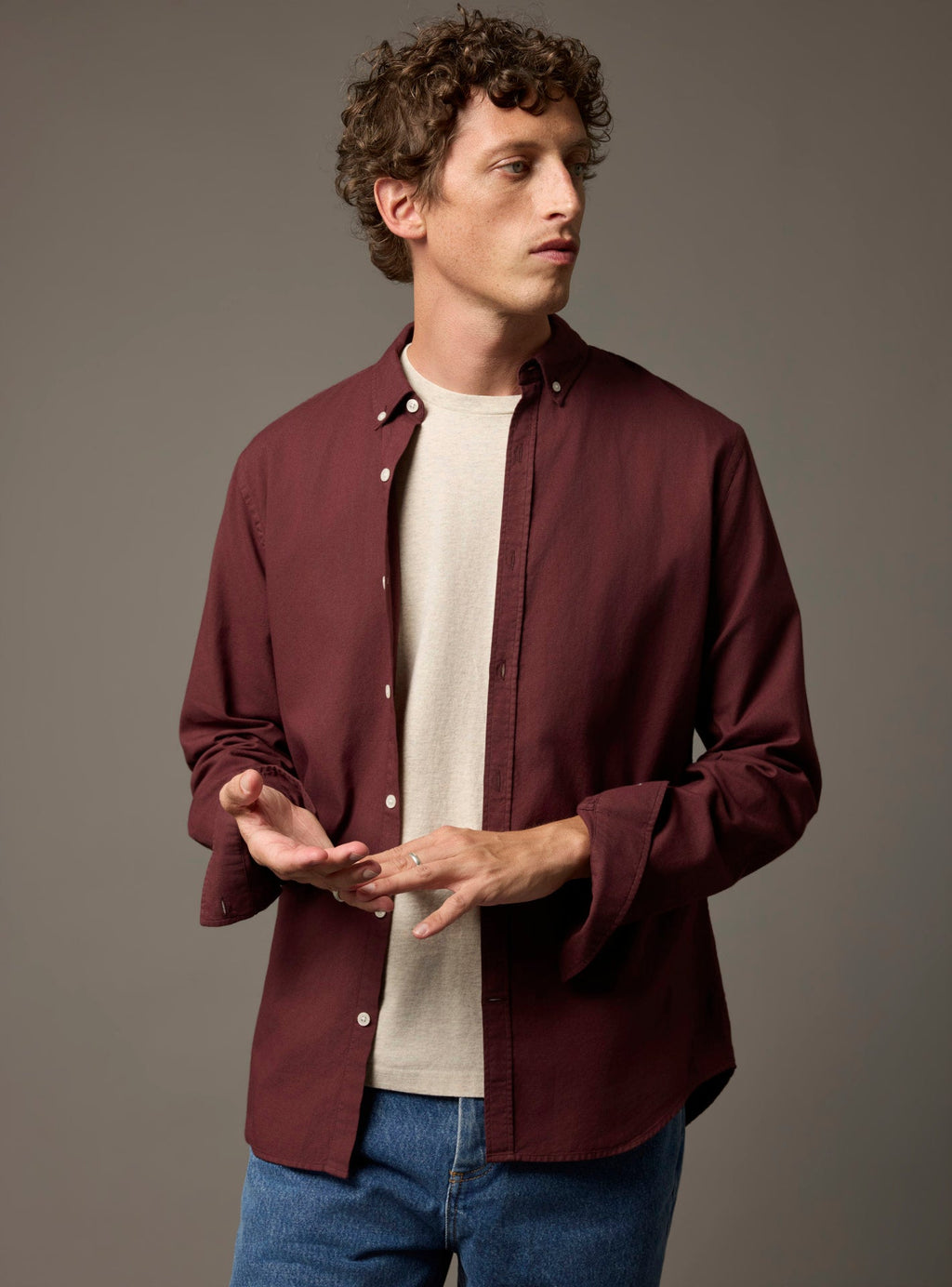College Mahogany Shirt