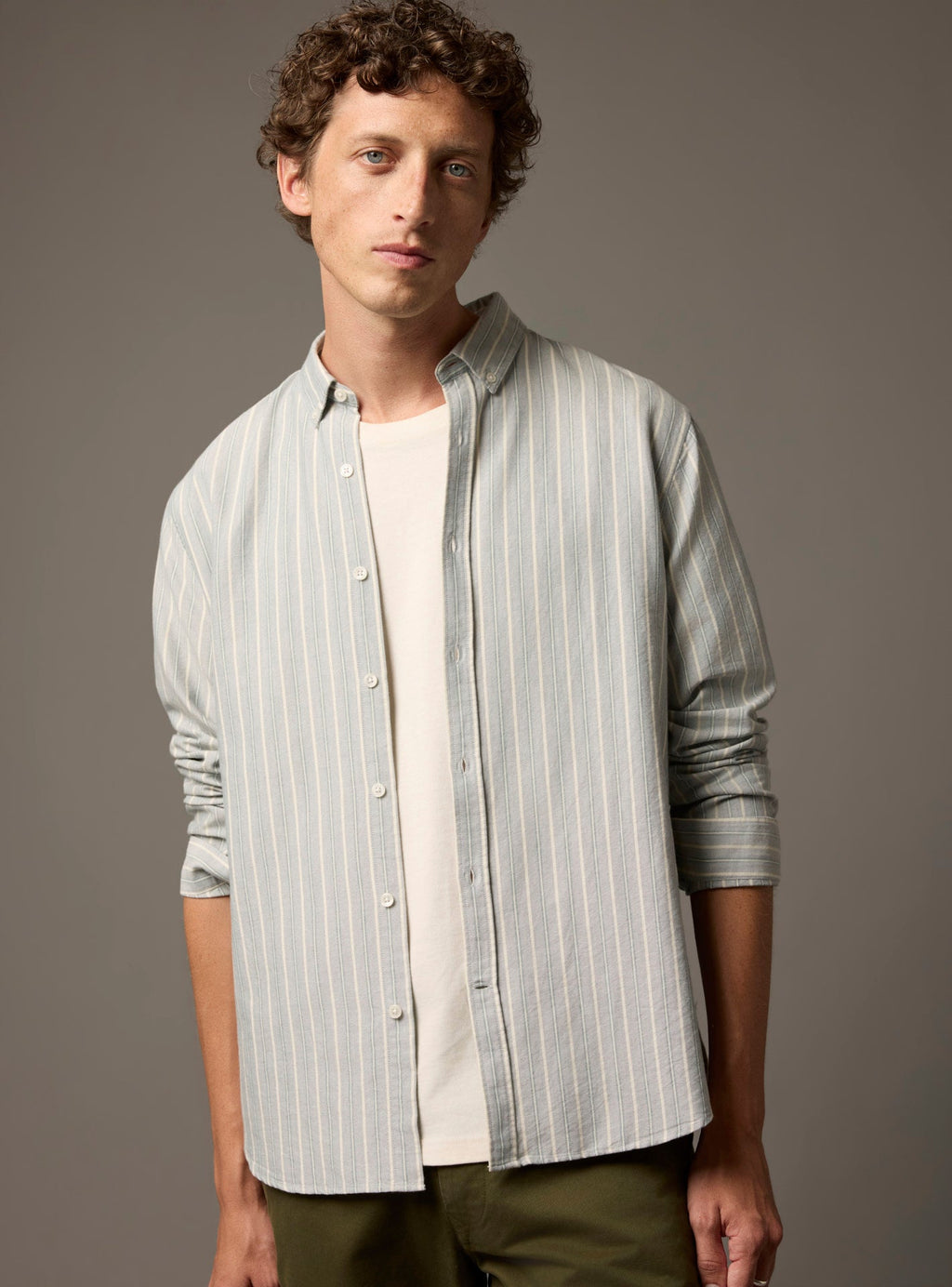 College Ecru/Glacier Shirt