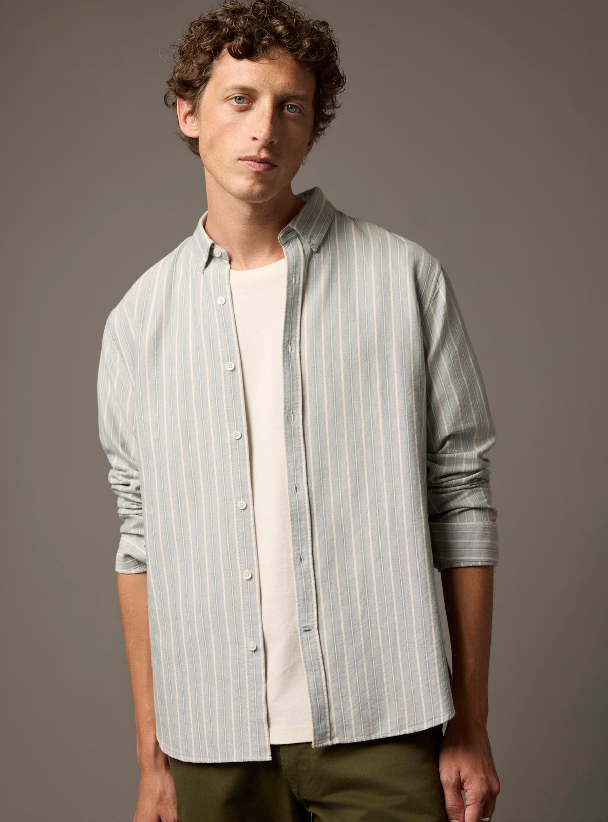 College Ecru/Glacier Shirt