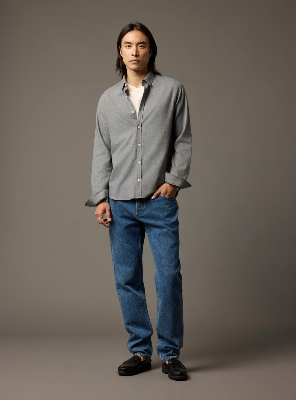 Mercer Mixed Blue Shirt