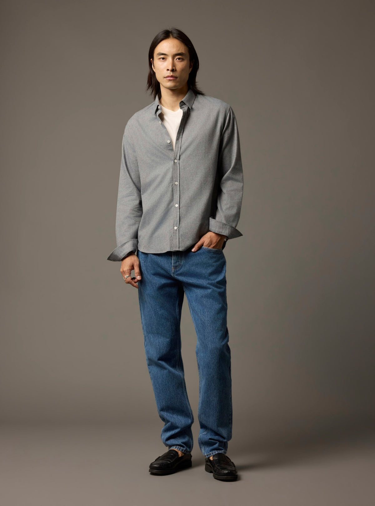 Mercer Mixed Blue Shirt