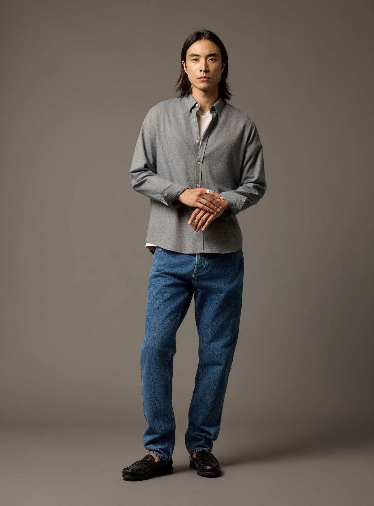 Mercer Mixed Blue Shirt