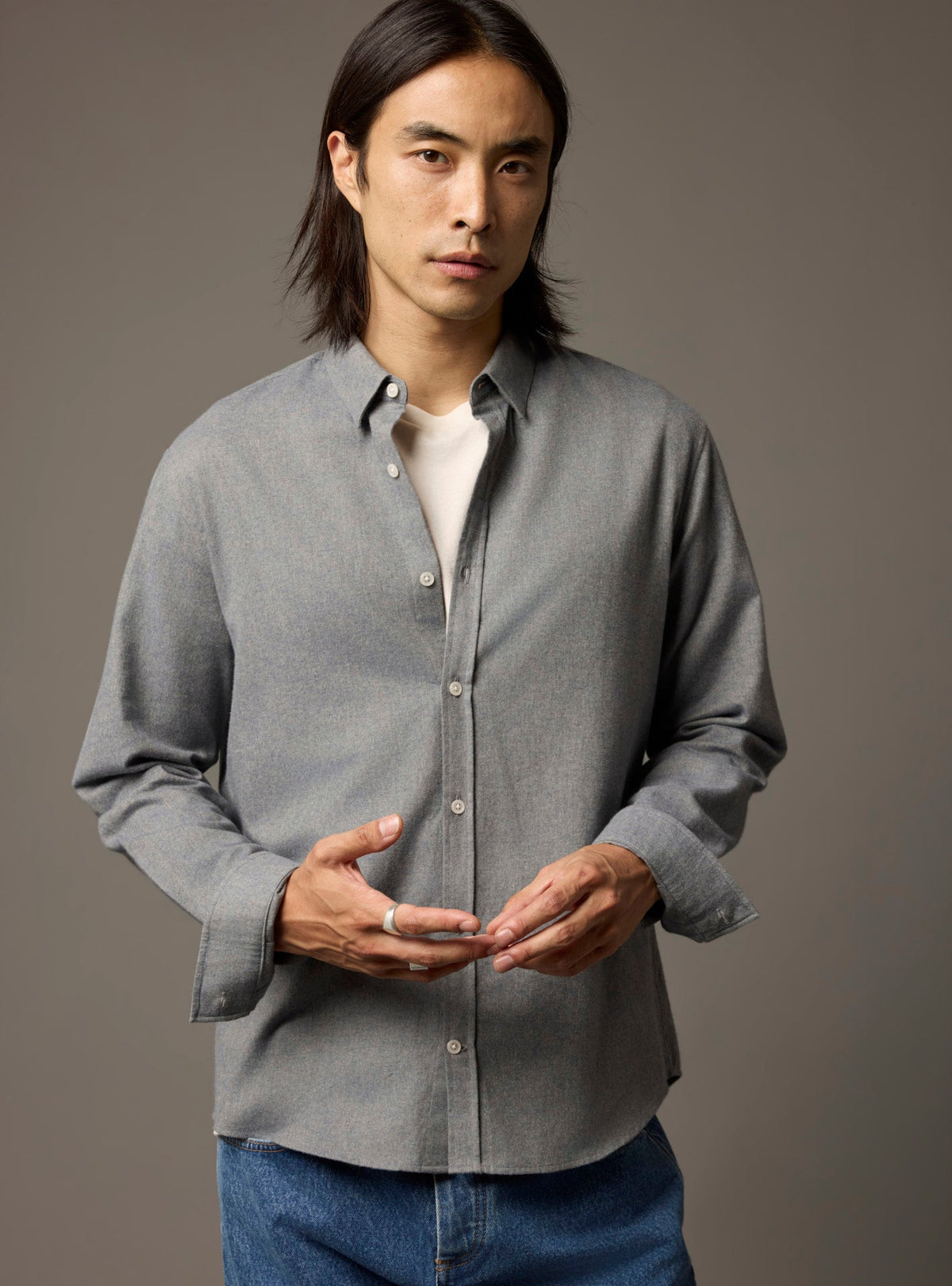 Mercer Mixed Blue Shirt