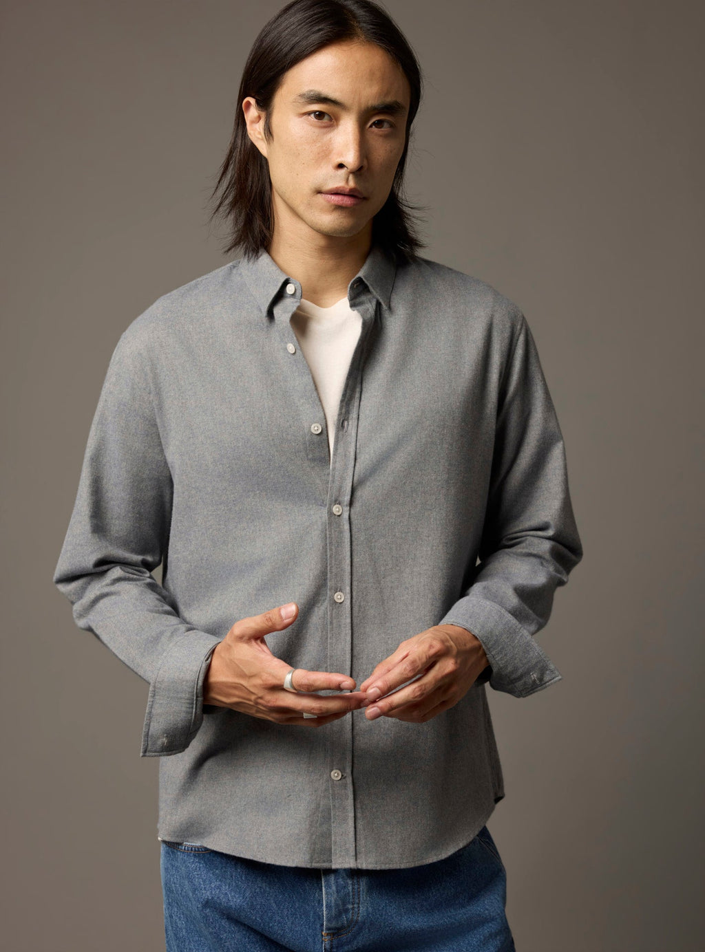 Mercer Mixed Blue Shirt