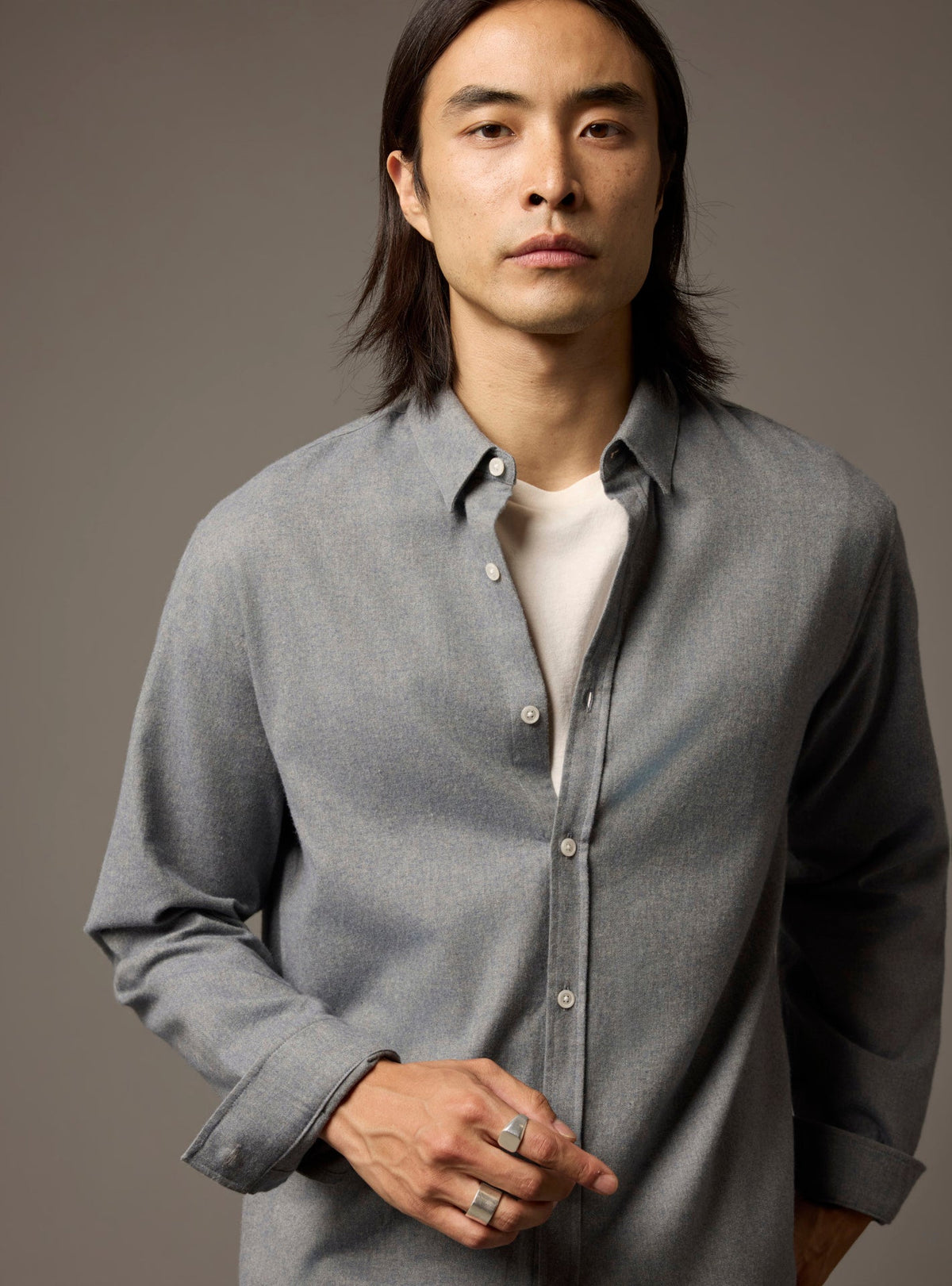 Mercer Mixed Blue Shirt