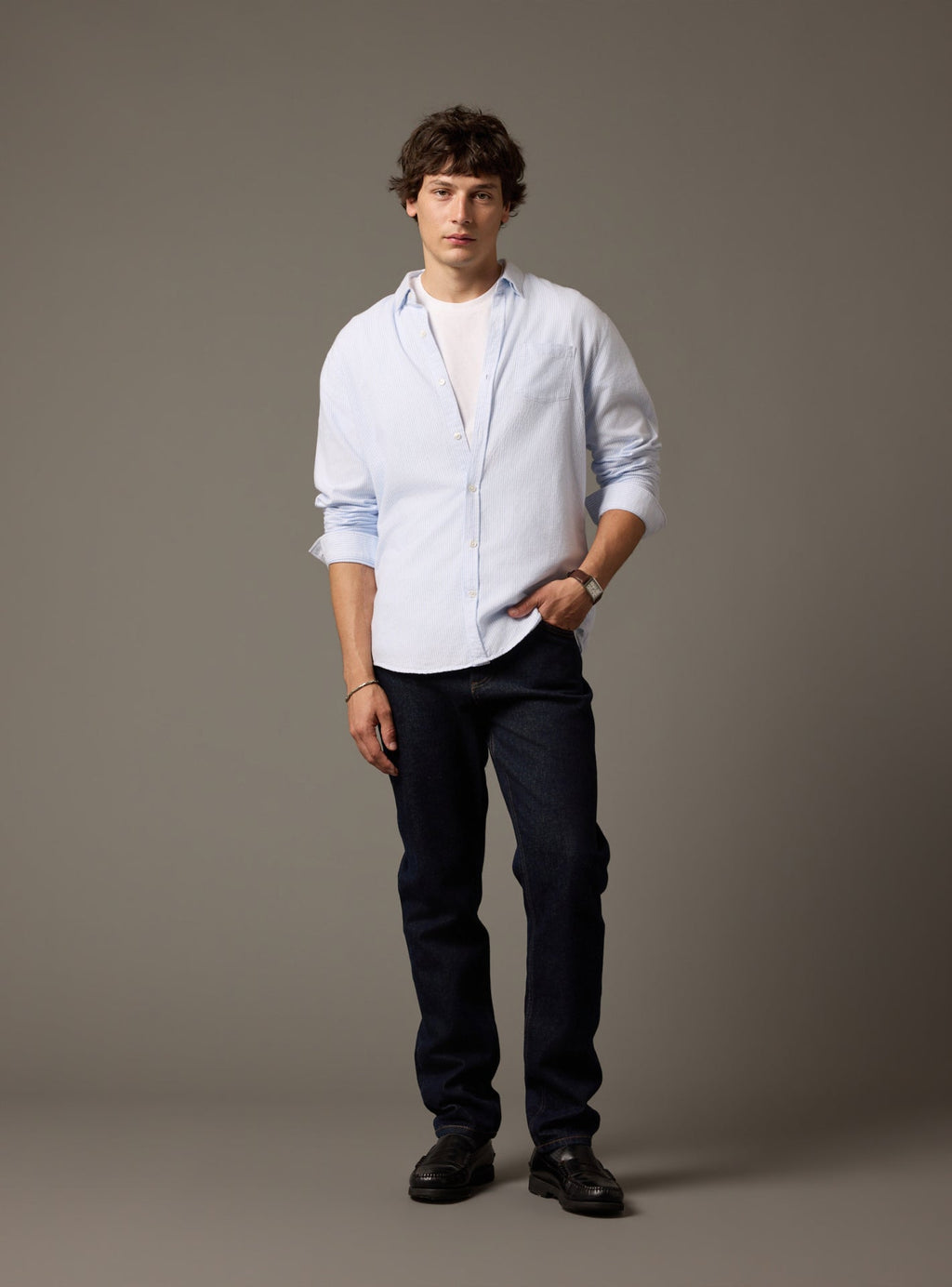 Soho White/Cloud Shirt