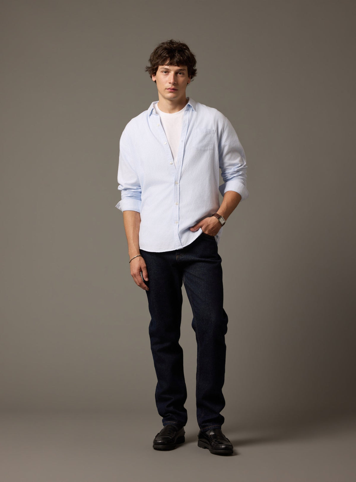 Soho White/Cloud Shirt