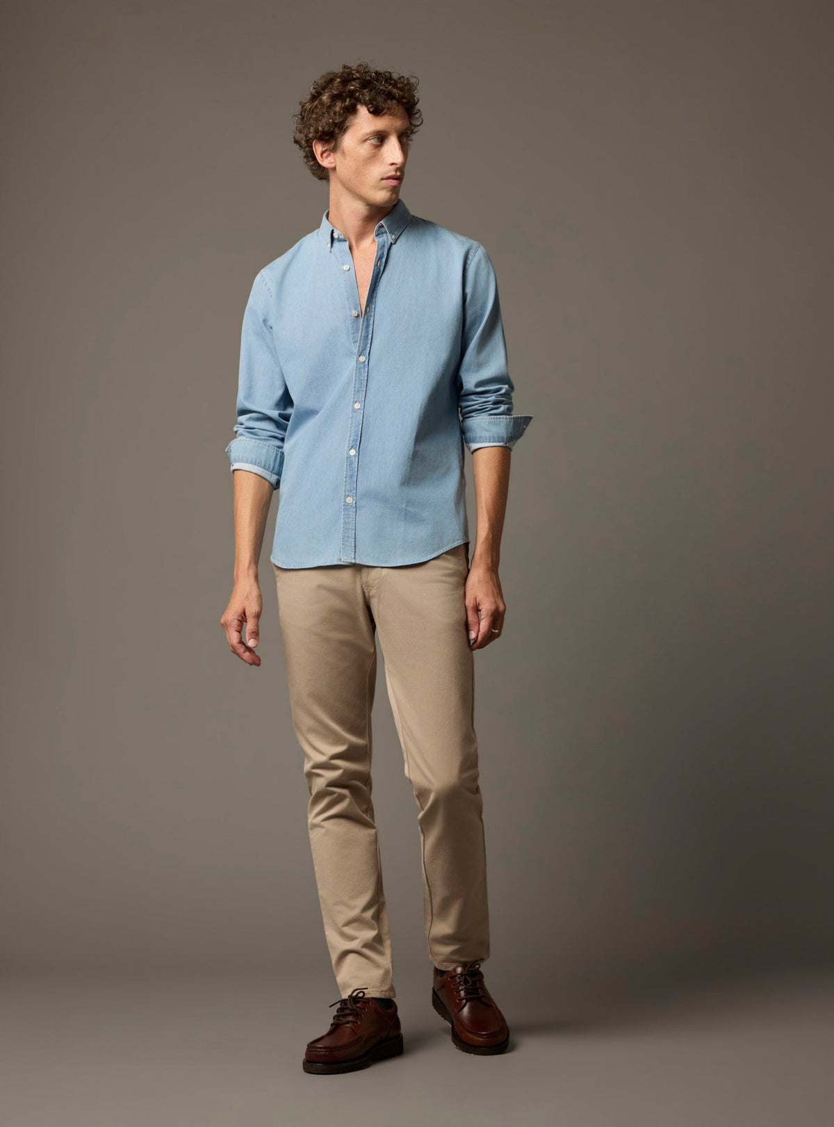 Charles Beige Chinos