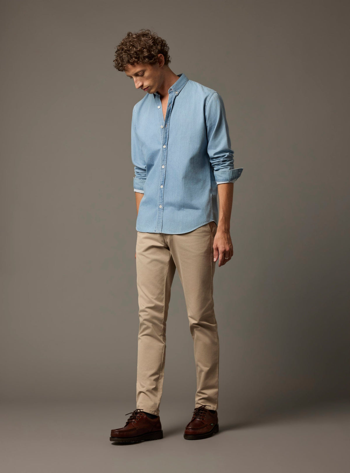 Charles Beige Chinos