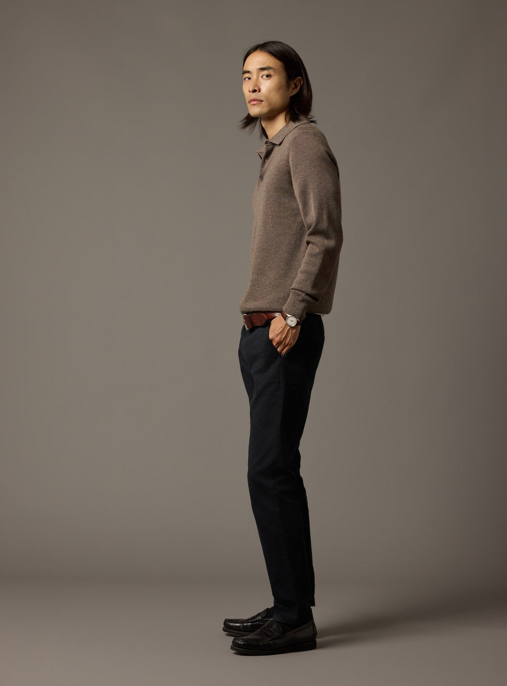 Charles Navy Chinos