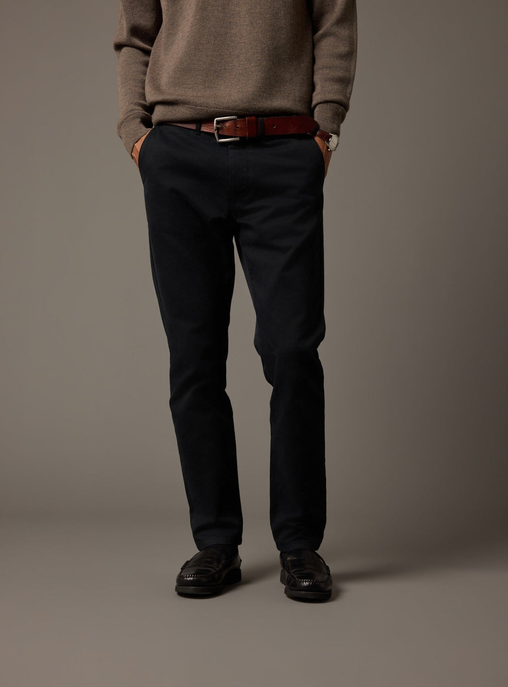 Charles Navy Chinos