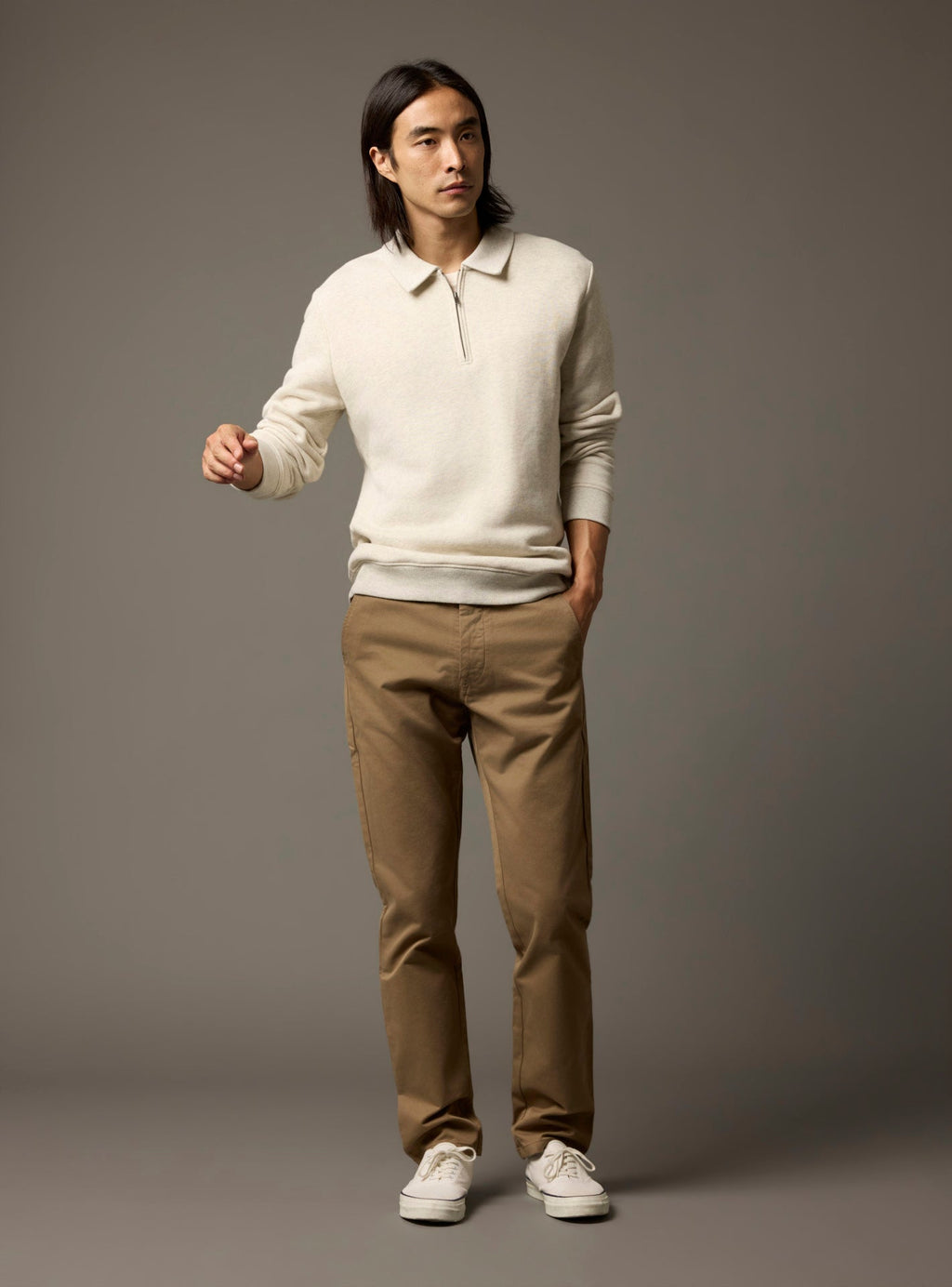 Charles Sienna Beige Chinos
