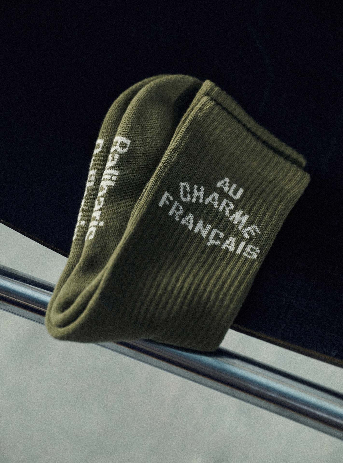 Berny Khaki Socks