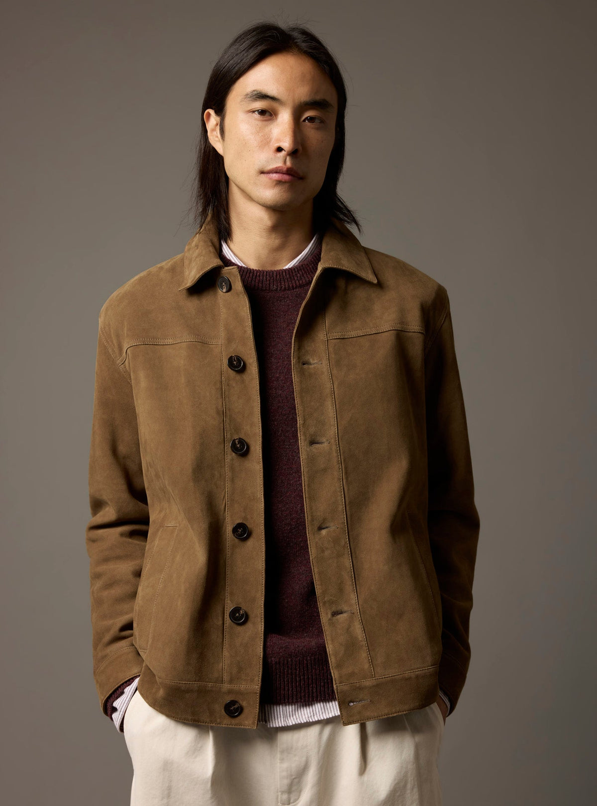 Simon Expresso Leather Jacket