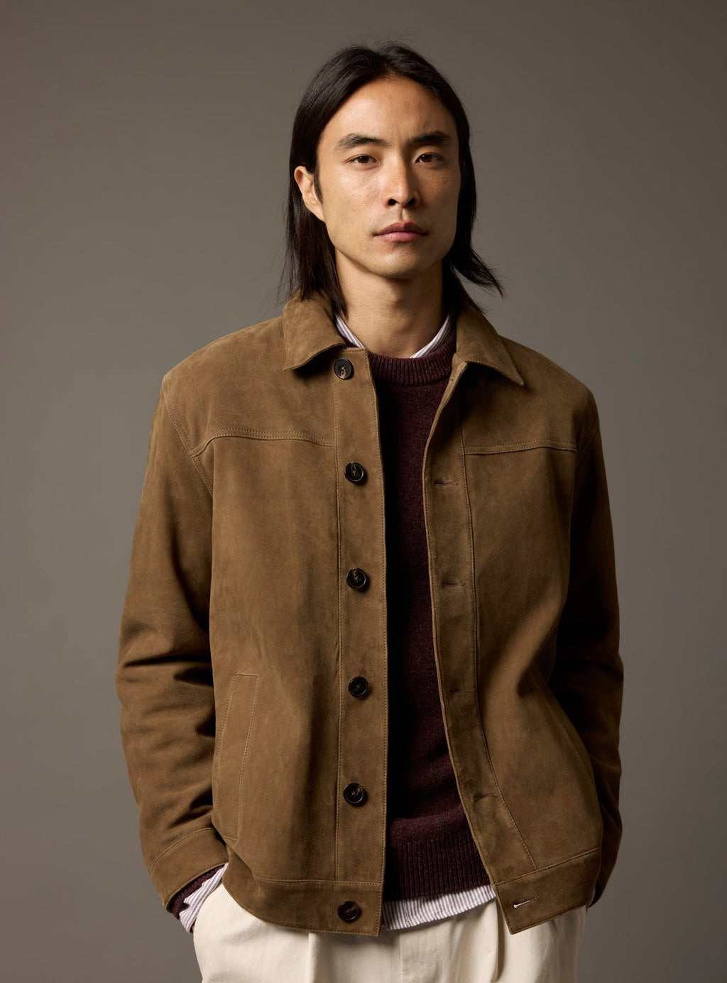 Simon Expresso Leather Jacket
