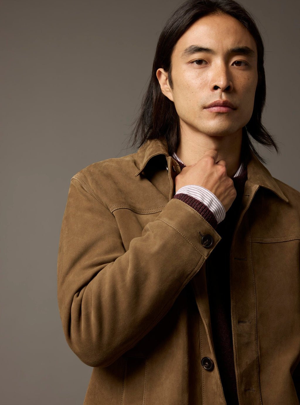 Simon Expresso Leather Jacket
