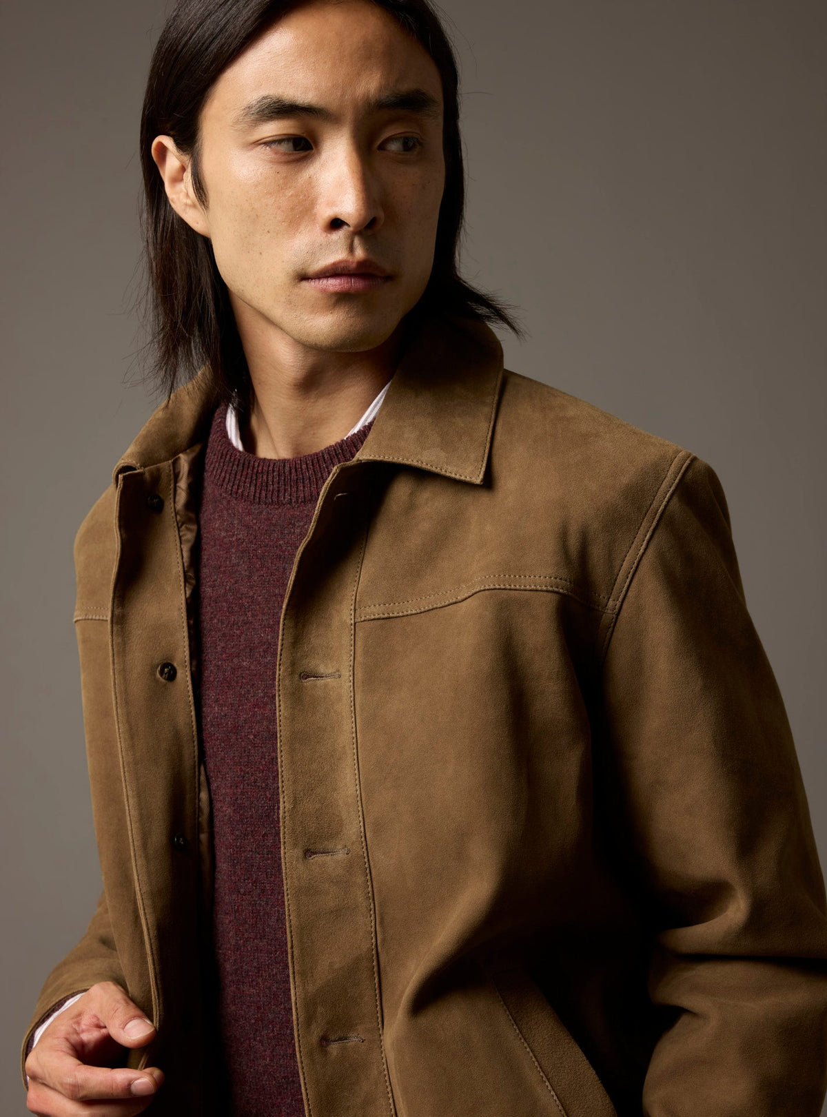 Simon Expresso Leather Jacket