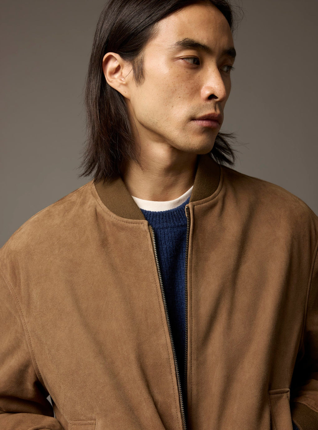 Nestor Brown Leather Jacket