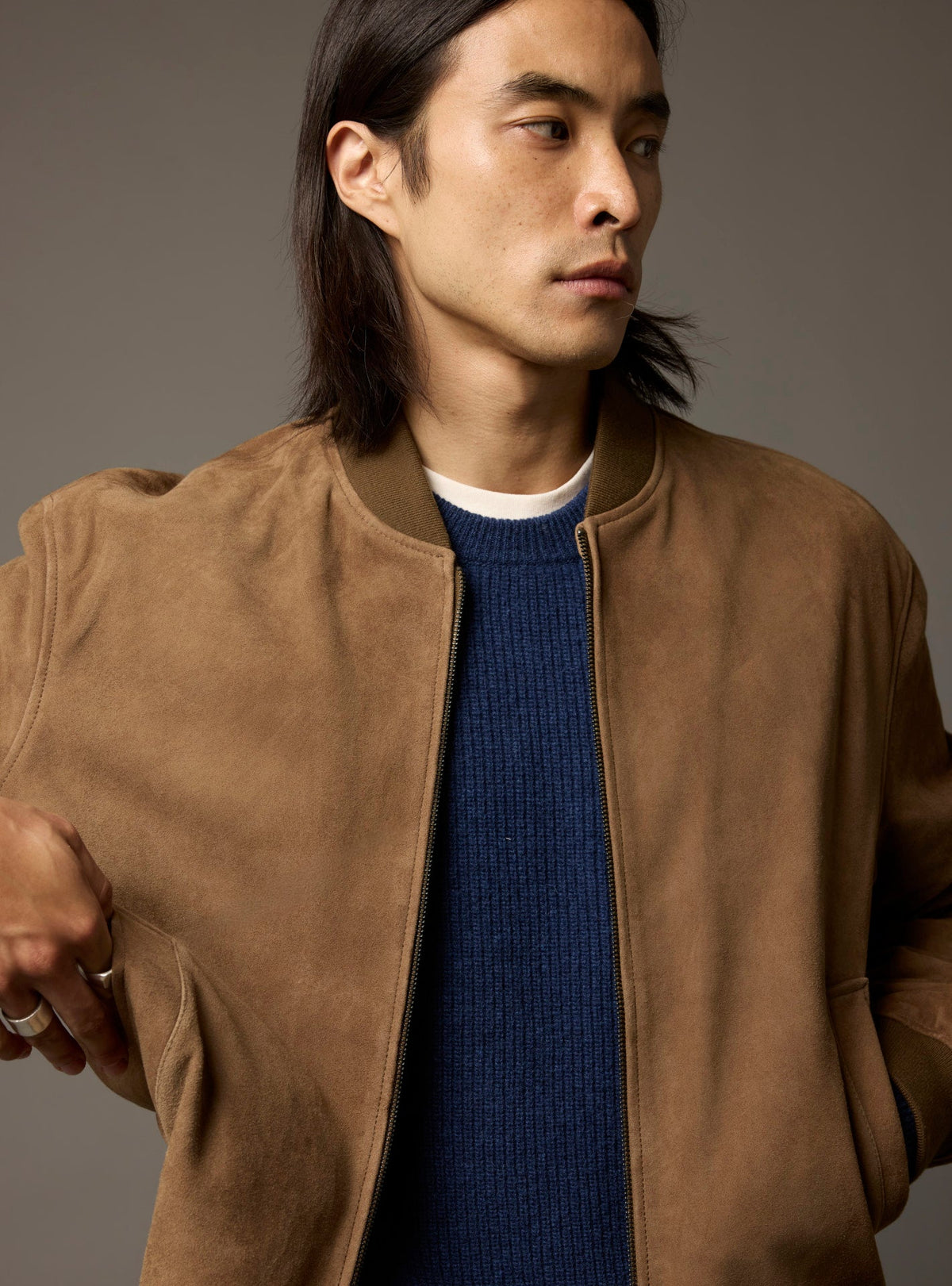 Nestor Brown Leather Jacket