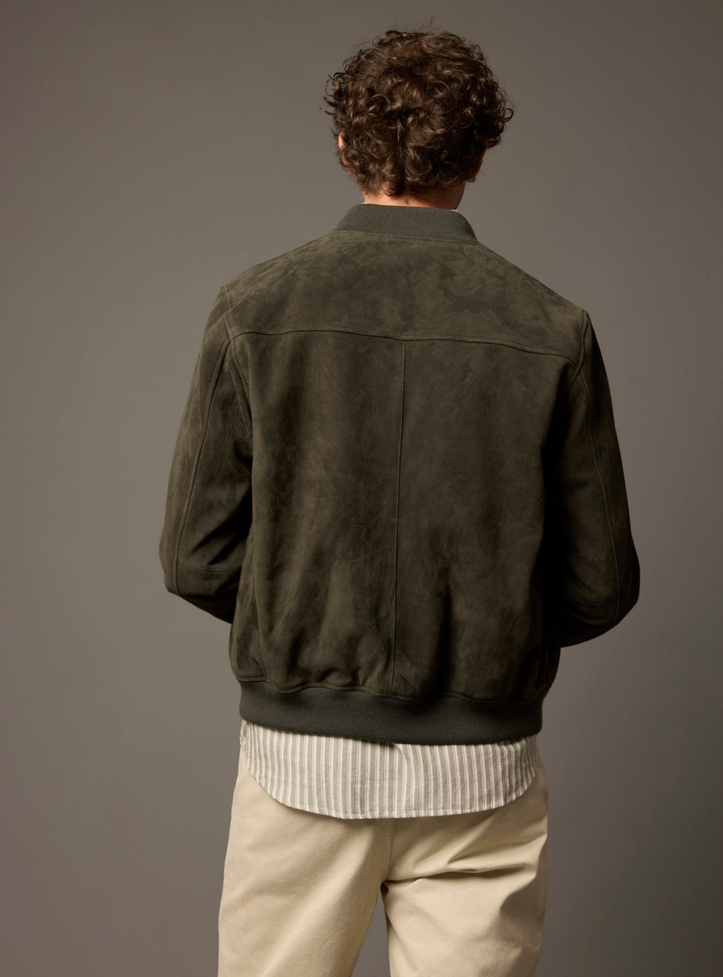 Nestor Evergreen Leather Jacket