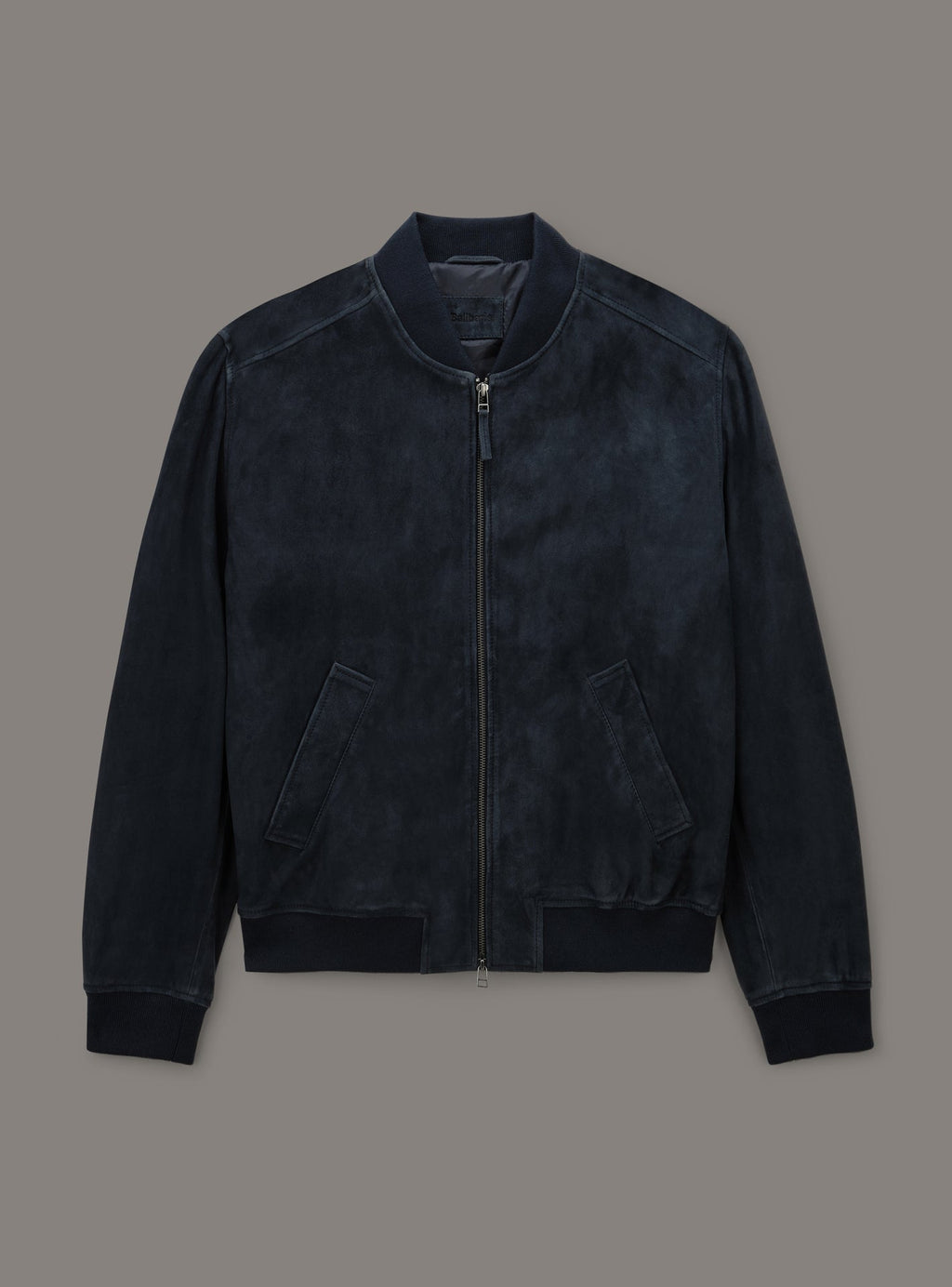 Nestor Navy Leather Jacket
