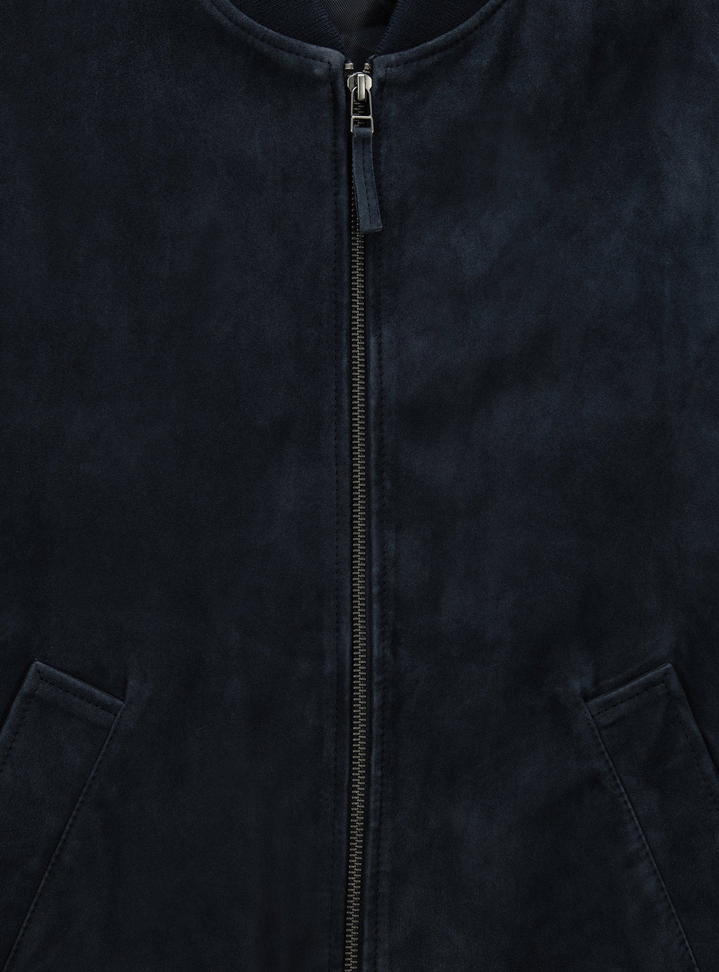 Nestor Navy Leather Jacket