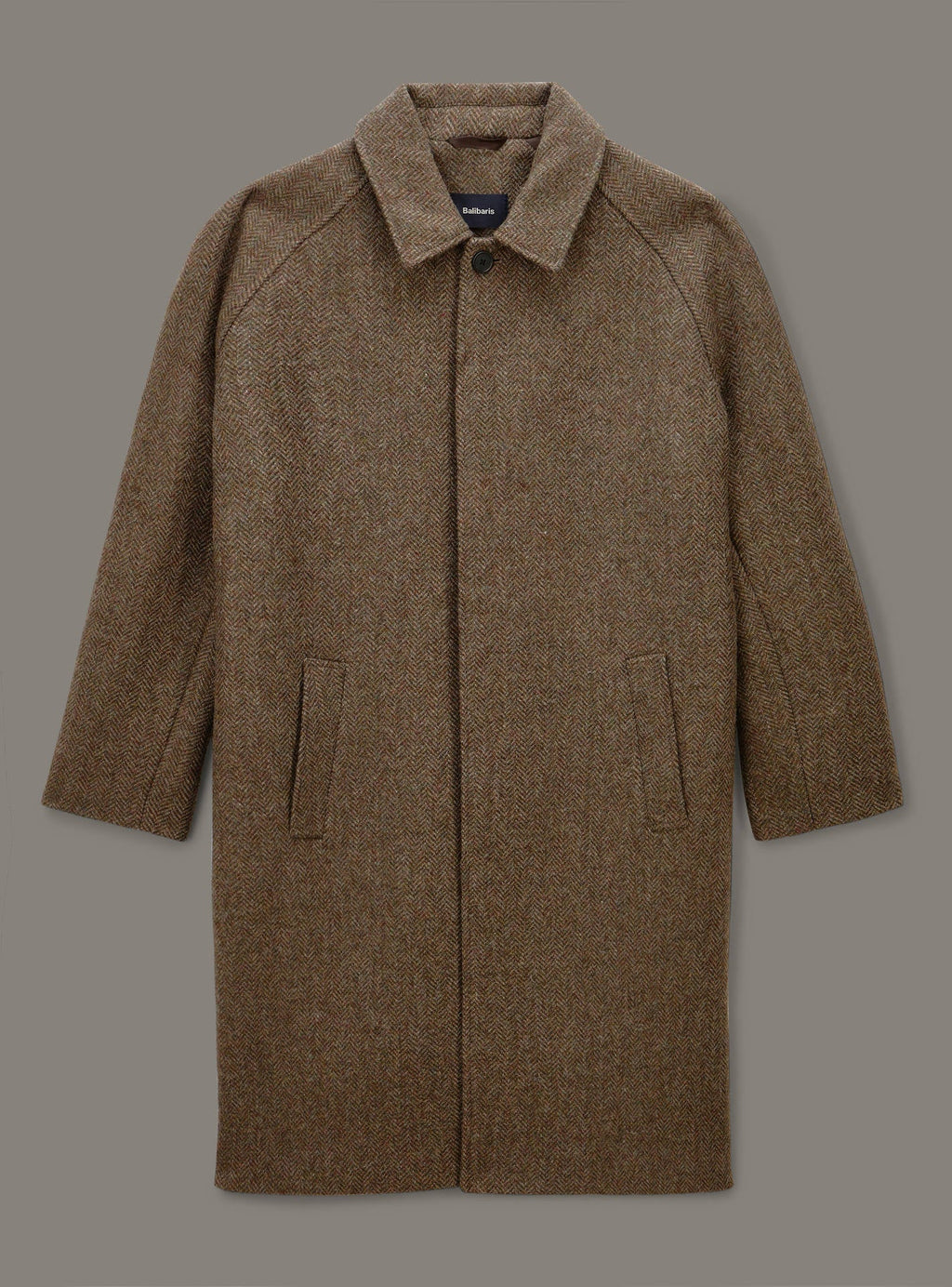 Elio Dark Khaki Coat