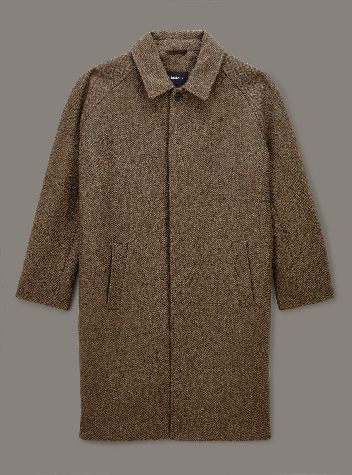 Elio Dark Khaki Coat